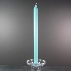29cm Classic Column Rustic Dinner Candles - Turquoise